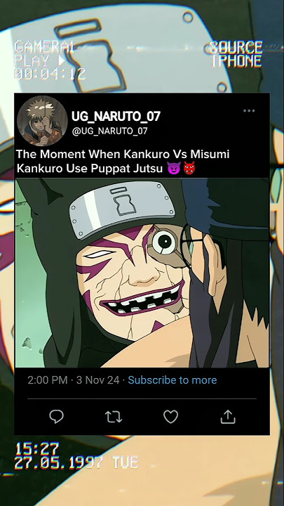 Kankuro Vs Misumi 😱 Kankuro Use Puppet Jutsu 😈👹