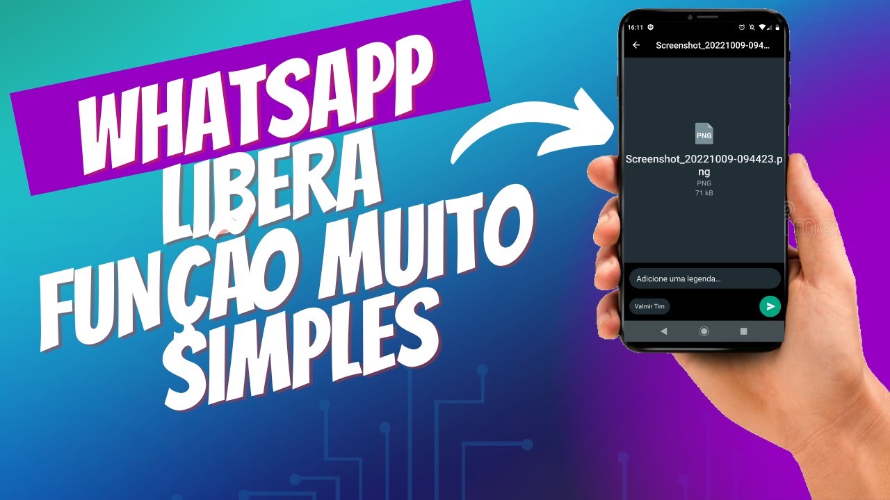 WHATSAPP ATUALIZOU E TROUXE FUNÇÃO EXTREMAMENTE SIMPLES - YouTube