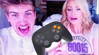 SCARY VIDEO GAME! (with Joey Graceffa) | Gigi(Watch me do a COMPLETE MAKEOVER on Joey HERE: http://youtu.be/1Y3NxzLQ9p4 I'm not very good at video games, so I brought in my friend Joey to guide ..., 2014-10-08T18:32:22.000Z)