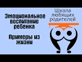 Эмоциональное воспитание ребенка. Примеры из жизни | Школа Любящих Родителей