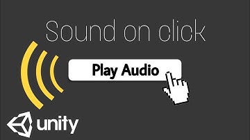 How to make a Sound play when clicking a Button - Unity 2020 [Beginner Tutorial]