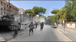 WW2 ROME Then and now