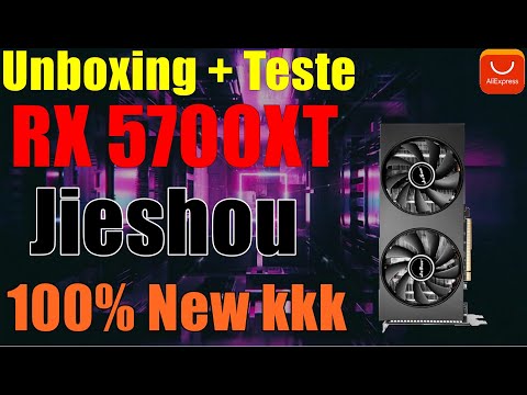 Unboxing + Teste RX 6800 Jieshou Do AliExpress ,A Placa Top Para 4K (TESTE  COM i5 12600KF) 