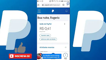 Como adicionar minha conta bancária no PayPal?