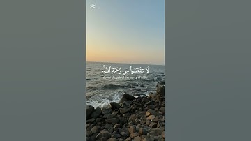 رسالة من الله لكل قلب مثقل 💔 | آية تريحك من سورة الزمر"