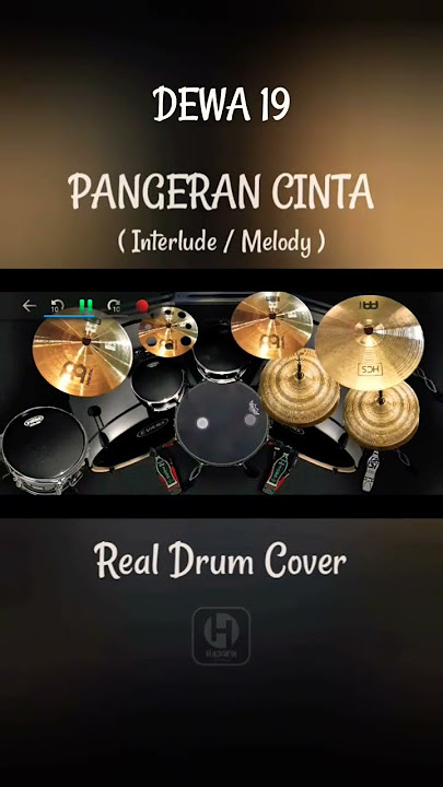 Dewa19 - Pangeran Cinta - Interlud / Melodi || Real Drum Cover #shorts #realdrumcover #dewa19