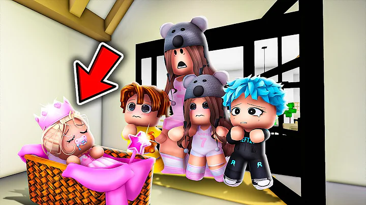 We Found a Lost BABY PRINCESS outside our HOUSE..(Brookhaven)