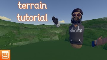 terrain tutorial- How to make beginner 6 facet pro terrain! in RecRoom