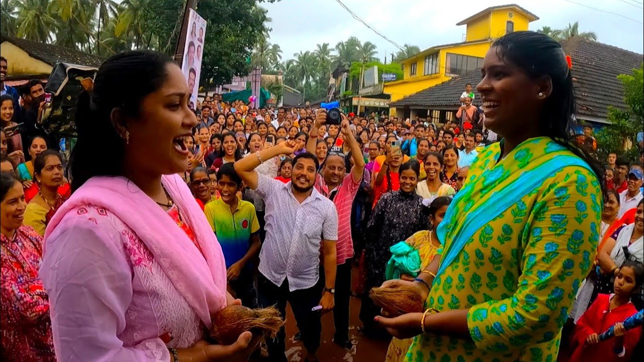 मालवण नारळी पौर्णिमा शिवकालीन परंपरा जोपासणारी,महिलांनी जोरदार लढवले नारळ |Malvan|Sindhudurg Killa|