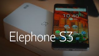 смартфон Elephone S3 распаковка, первое впечатление