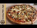 Tasty chicken fajita pizza recipe by Cooking with Asifa