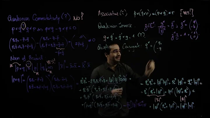 [IONLAB Lectures] Quaternion Properties