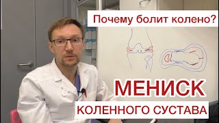 МЕНИСК КОЛЕННОГО СУСТАВА:  что это такое? Травмы, артроскопия и консервативное лечение.