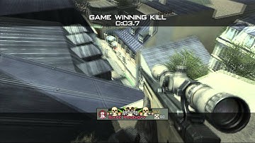 My First MW3 Out Of Map Trickshot (Messed Up)