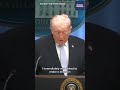 "In the US military, we leave NO AMERICAN BEHIND..." President Trump after F-15E rescue ops in Iran