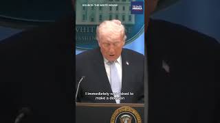 "In the US military, we leave NO AMERICAN BEHIND..." President Trump after F-15E rescue ops in Iran