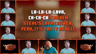 Steves Lava Chicken... but its a Karaoke Lyric Video