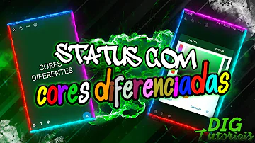 Como mudar a fonte das letras no status do WhatsApp em fotos?