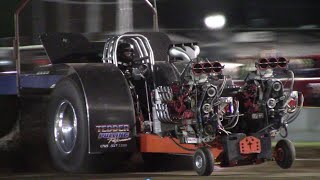 Super Modified Tractor Pulls 2021! NTPA Urbana, OH Champaign County Fair Pull