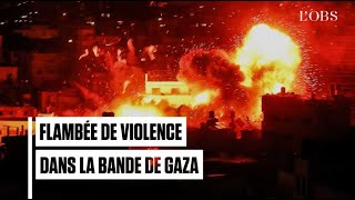 Gaza : en réponse aux roquettes palestiniennes, Israël détrruit des sites stratégiques du Hamas