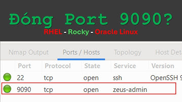 [Linux Admin] - Wat is poort 9090? Hoe sluit ik deze?