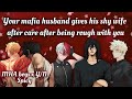 You mafia husband gives his shy wife after care after being rough with you