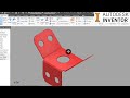 Sheet metal Tutorial - Autodesk Inventor Tutorial for Beginners