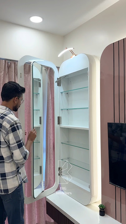 Dressing table mirror as per vastu #dressing #vastu #rotating #mirror #bedroomdesign #yputubeshorts