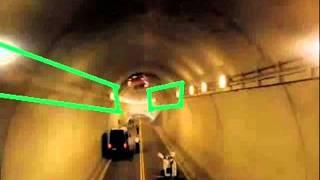 MERCEDES SLS AMG GULLWING -  TUNNEL LOOP EXPERIMENT - AUTHENTICAL FAKE -.wmv