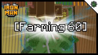 HOW I Got FARMING 60! (Hypixel Skyblock Ironman) #54