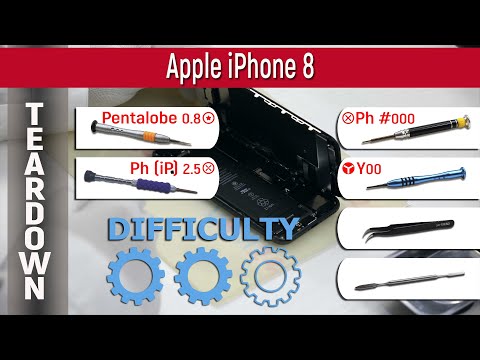    Apple iPhone 8 A1863  A1905  A1906 Teardown Take apart Tutorial