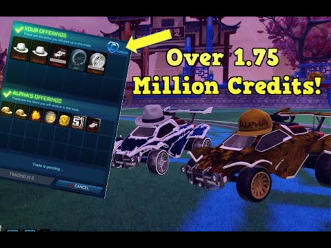 The Biggest Trade Ever in Rocket League!