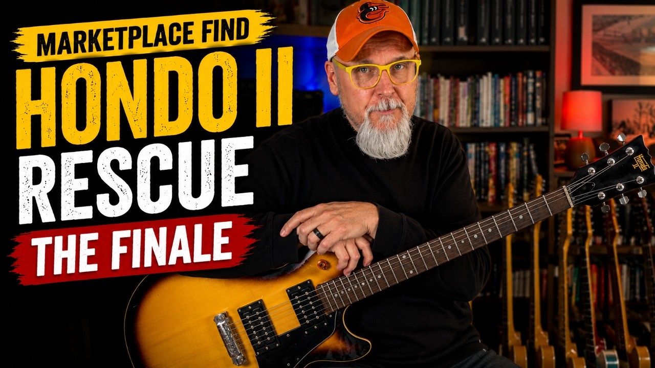 Marketplace Find Guitar Rescue (The Finale) | Hondo II Project