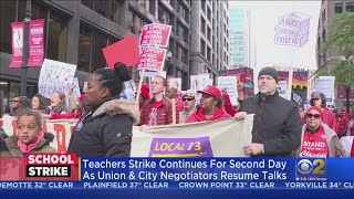 Chicago Teachers' Strike Enters Day 2