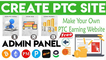 Create  Your Own PTC Ads Website for Free | PTC Website Kaise Banaye | Paid To Click Platform