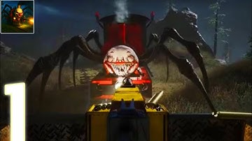 Scary Spider Train - Gameplay Walkthrough Part 1 | Terrifying Monster Train (Android/iOS)
