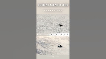 "We are locked!" | Docking Scene in LEGO  #3d #blender #animation #lego #interstellar