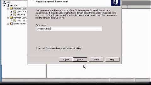Create a primary zone in Windows DNS