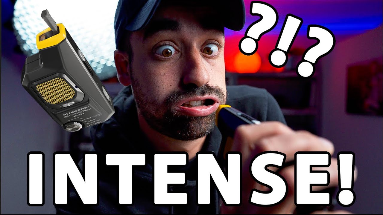 80KM/H in your pocket? | INTENSE portable photography air blower