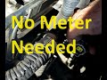 How to Test a Coolant Temperature Sensor Without a Multi Meter - No Tools Needed