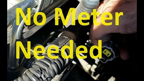 How to Test a Coolant Temperature Sensor Without a Multi Meter - No Tools Needed