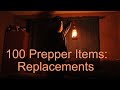 100 prepper items replacements