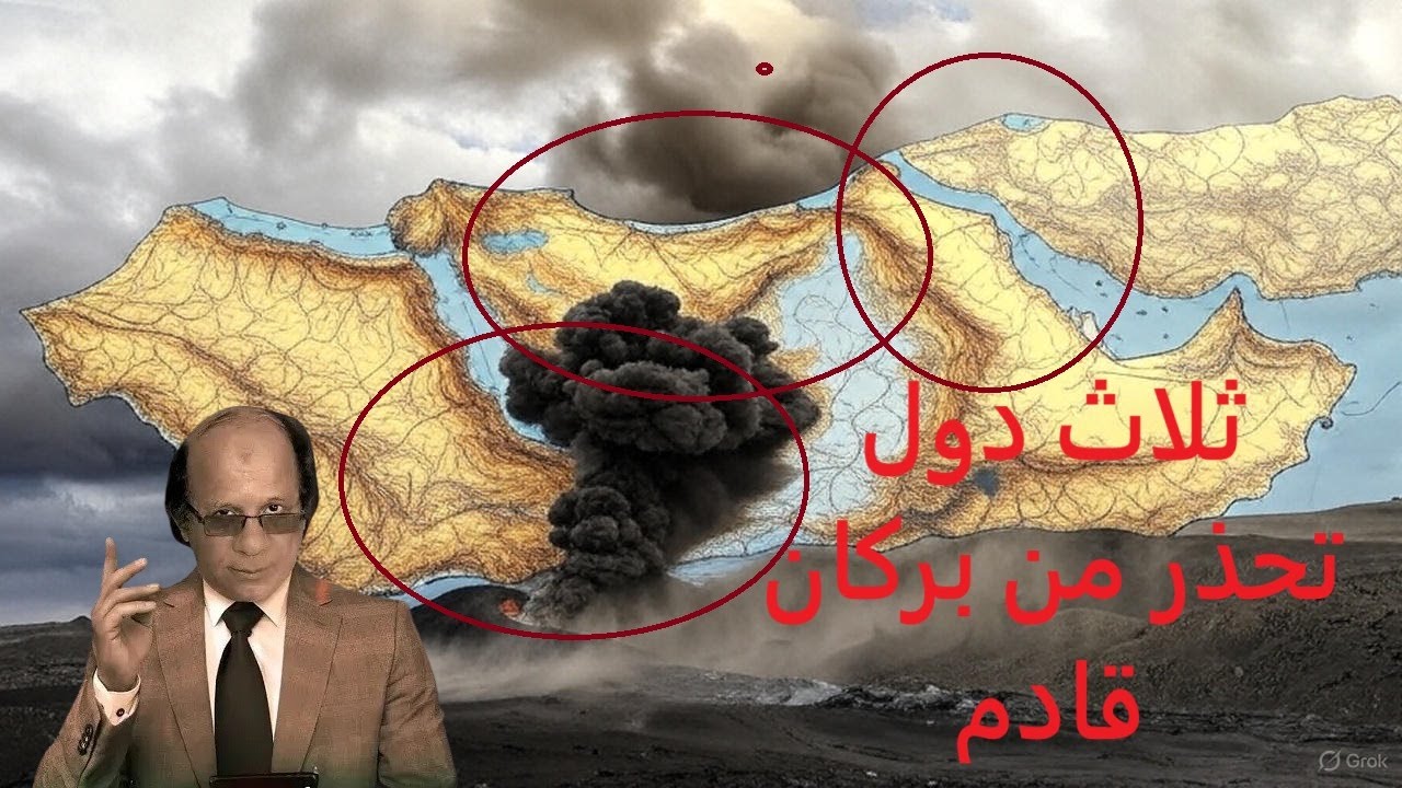 أخطر  مواقع  دول عربية تحذر انفجار بركاني مفاجئ  .