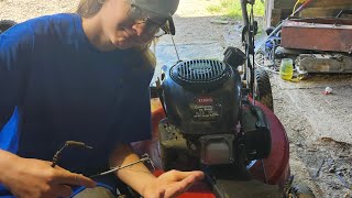 How to replace your toro recycler drive cable your self propelled mower by Bentley 258 views 9 days ago 10 minutes, 23 seconds