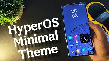HyperOS Minimal Theme For Any Xiaomi Devices | New Minimal System Ui | #hyperos