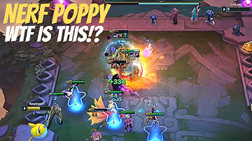 Poppy needs a nerf, but thanks for the freelo ^_^ | TFT Patch 10.9