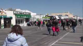 www bergerrealty com - Ocean City NJ 9th Street Boardwalk March 23rd 2013