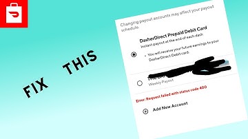How to Fix “Error 400” in Dasher App