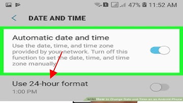 How to change your Android clock to 24 hour time