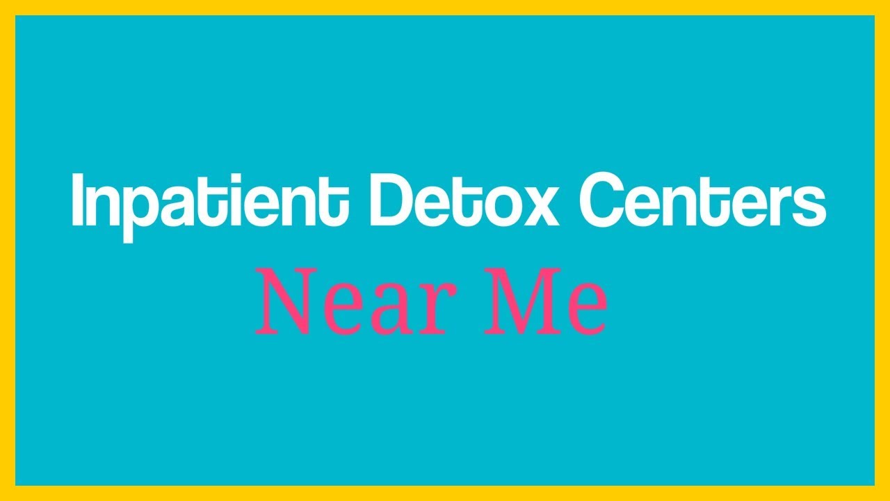 Inpatient Detox Centers Near Me (818) 7911211Serenity Recovery